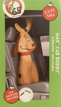 Gemmy The Grinch Dog Max 3.5 Foot Inflatable Car Buddy - New - £24.04 GBP