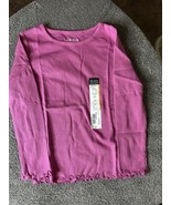 Ok!e Dokie Toddler Girls Long Sleeve Pink Waffle Knit T Shirt Size 3T - $14.87 CAD