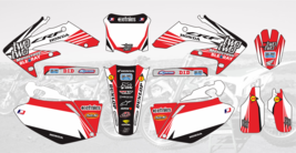 5034 Mx Motocross Graphics Decals Stickers For Honda Crf 250 2008 2009 - £70.88 GBP