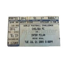 Chelsea vs Inter Milan 7/21/2009 Ticket Stub Drogba &amp; Lampard score at Rose Bowl - £27.97 GBP