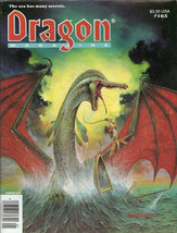 Dragon Magazine Jan 1991 #165 The Dragon&#39;s Bestiary, Undersea Priests - $7.88
