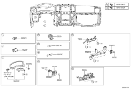 55011-60100-C0 Toyota Genuine New Garnish Sub-Assembly.1 Qty Available Now. - $51.03
