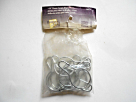 Newell Designers Guild 1-3/8&quot; Shower Curtain Rings No.14677 Pack of 12 - £9.37 GBP