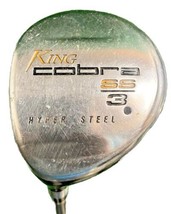 King Cobra 3 Wood SS Hyper Steel 15 Degree Left-Handed Men&#39;s 60g Stiff Graphite - £21.17 GBP