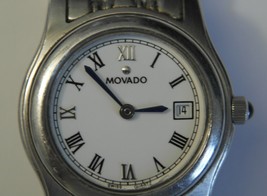 MOVADO 84-E6-0850 Quartz All SS Women&#39;s Wristwatch - £123.04 GBP
