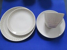 Rosenthal Germany Compatible with Raymond LOEWY Cups Saucer Plates Set 4 PCS - £73.99 GBP