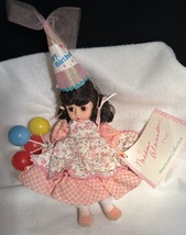 Vtg Madame Alexander Happy Birthday Wendy Doll 8” Americana with Balloons &amp; Hat - £15.78 GBP