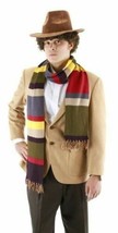 Doctor Who 4th Doctor Hat and Knitted 6.5 Foot Scarf Authentic Licensed NEW - £15.21 GBP