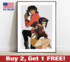 Cowboy Bebop  Faye Valentine 18&quot; x 24&quot; Poster Print Anime Manga Wall Art 4 - £10.54 GBP