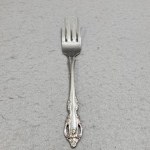 Vtg Oneida COMMUNITY MICHELANGELO Dessert Fork Baroque Flower Stainless ... - £9.23 GBP