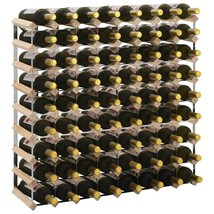  Wine Rack for 72 Bottles Solid Pinewood - $5,169.95 MXN