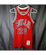 Vintage Chicago Bulls Jersey &quot;Michael Jordan&quot; 23 MacGregor Sand Knit Sma... - $49.85