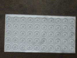 10000 CLEAR RUBBER BUMPER LOT HIGH QUALITY BUMPONS SELF ADHESIVE - $312.88