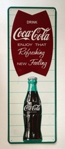Coca-Cola Fishtail Vertical Tacker Sign Discontinued - $349.00