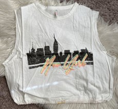 Free People Movement Tank Bring The Heat Graphic Tee - Small - $23.76