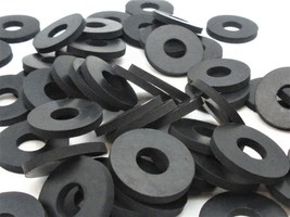 7/16&quot; ID x 1&quot; OD  x 1/8&quot;  Premium Grade Rubber Washers Various Package Sizes - £8.13 GBP+