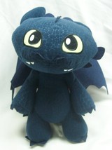 Dreamworks Dragons Defenders Of Berk Toothless Dragon W/ Sound 12&quot; Plush Toy - £23.74 GBP