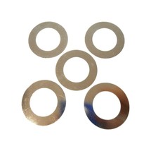 Federal Mogul Metal Alignment Shim Set of 5 Circle 1-15/16&quot; Outer 1-1/4 ... - $14.34