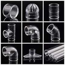 16~32 mm Clear Acrylic Pipe Elbow Connector Aquarium Fish Tank Plexiglass - $16.82+