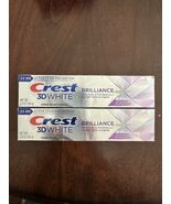 2x Crest 3D White Fluoride Toothpaste Brilliance Vibrant Peppermint 2.4o... - $12.44 CAD