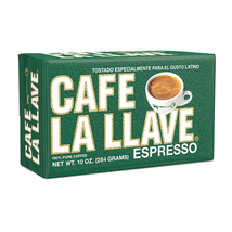 Cafe La Llave Espresso Dark Roast Coffee 10 Ounce - £4.07 GBP