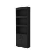 FM FURNITURE Durango 70-inch Tall Bookcase with 3 Shelves and 2-Door Cab... - $231.88 CAD+