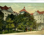 Park Hotel Postcard Hot Springs Arkansas 1914 - $11.88