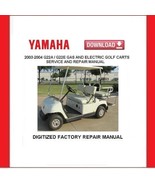 YAMAHA G22A and G22E Gas and Electric Golf Carts Service Repair Manual - $20.00