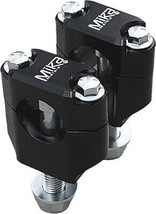 Mika Rubber Mounted Clamps 7/8&quot; Black BLACK MK-BL-78 - £56.05 GBP