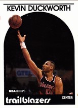 Kevin Duckworth #103 - Trail Blazers 1989 NBA Hoops Basketball Trading Card - £0.79 GBP