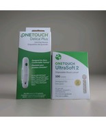 One Touch Delica Plus Lancing Device with 25 30 Gauge Lancets Sealed - €15,25 EUR