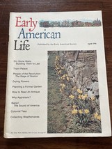 Vintage Early American Life Magazine April 1976 Colonial Weathervanes Boston - $3.99