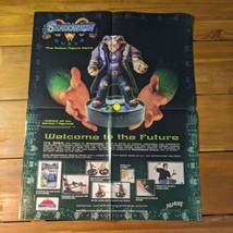 Wizkids Shadowrun Duels Action Figure Game Promotional Poster 17&quot; X 22&quot;  - £19.93 GBP