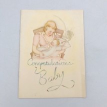 Vintage Great American Life Insurance Co Congratulations Baby Records Book - £11.18 GBP