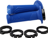 Domino D100 Blue Lock On Locking MX Grips For Yamaha YZ 250F YZ250F YZ45... - $31.95