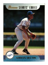 1999 Bowman #SC6 Adrian Beltre Los Angeles Dodgers - £1.57 GBP