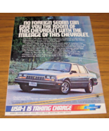 1982 Print Ad The 1983 Chevrolet Celebrity 4-Door Front Wheel Drive - $12.11