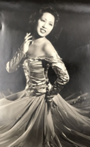 Vintage 1940s-1950s Fei Ying B&amp;W Photograph Singer Dancer Dinner Show Showgirl - £18.17 GBP