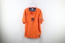Vintage NIke Mens XL Thrashed Travis Scott Center Swoosh Detroit Tigers T-Shirt - £31.71 GBP