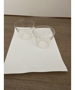 Braniff Airlines - &quot;Enjoy Braniff&quot; Pair of Plastic Cups. One cup is Cracked - $152.31 MXN
