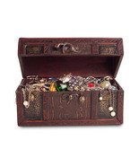 5 lbs TREASURE BOX  of JEWELRY  some broken some not, Necklaces, Bracelets, Ect - $39.75