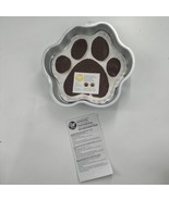 Animal Paw Print novelty Cake Pan 11&quot; Wilton #2105-0252 New - $355.84 MXN