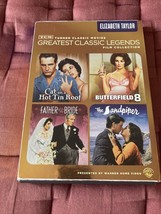 TCM Greatest Classic Legends Collection: Elizabeth Taylor (DVD, 2011, 2-Disc... - £7.49 GBP