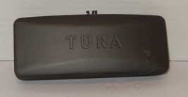 Tura Sunglasses Eyeglasses Case Silver Gray - $24.70