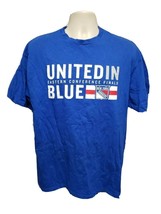United in Blue New York Rangers Eastern Conference Finals Adult Blue XL TShirt - £11.67 GBP