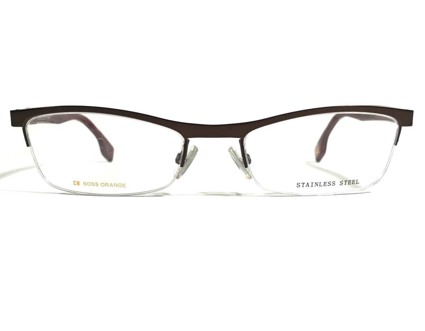 Boss Orange BO 0042 OV4 Brille Rahmen Brown Rot Rechteckig 51-18-135 - $69.28
