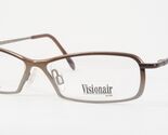 Visionair by VGI 9350 01 Brown Gradient Grey Unique RARE EYEGLASSES 48-1... - $1,242.26 MXN
