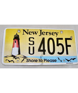 VINTAGE NEW JERSEY SHORE TO PLEASE GRAPHIC LICENSE PLATE " SU 405F " LIG... - $18.81