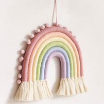 Woven Colorful Rainbow Wall Hangings, Decorations Wall Hangings, Home Decor - £20.77 GBP