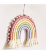 Woven Colorful Rainbow Wall Hangings, Decorations Wall Hangings, Home Decor - £20.77 GBP